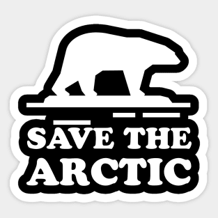 Save the Arctic Sticker